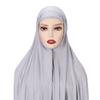 Design Pin Free Instant Jersey Hijab Women Jersey Bonnet Islam Shawls And Wraps Bonnet Hijab Underscarf Cap Foulard Femme