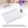 7 15mm Eyelash Tray Stand Lashes Extension Grafting Planting Acrylic Board Makeup Tool