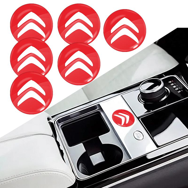 Autoaufkleber 3D Schloss Schlüsselloch Emblem Aufkleber Türschloss Schutz Für Citroen C1 C2 C3 C4 C5 X7 Berlingo Xsara C8 C4L DS3 DS4 DS6