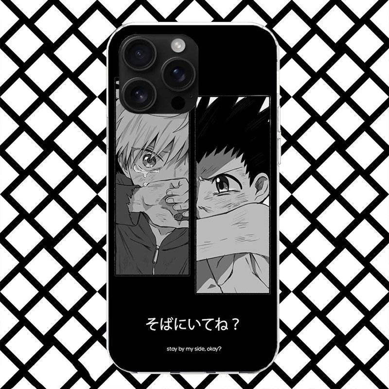 Hunter X HXH Anime Phone Case for iPhone 17 Air 16 16E 15 14 Plus 13 Mini 12 11 Pro Max 7 8 + SE 2020 Soft Cover Fundas 17 Air 1