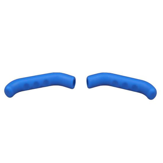 Soft Brake Handle Silicone Sleeve Anti-Slip Bike Protection Cover Mountain Road синий