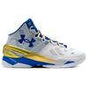 Under Armour Curry 2 Retro Gold Rings 2024 Men Sneakers White Metallic-Gold Team-Royal 3027361-100