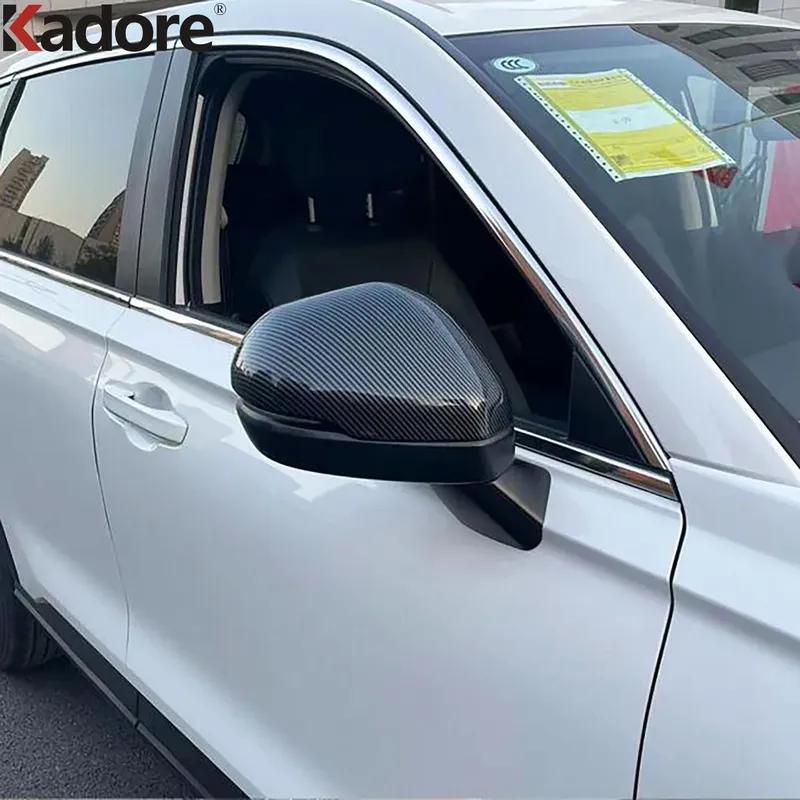 For Honda CRV CR-V 2024 Carbon Fiber Rearview Mirror Cover Trim Side Wing Mirror Cap Frame Overlay Car Accessories