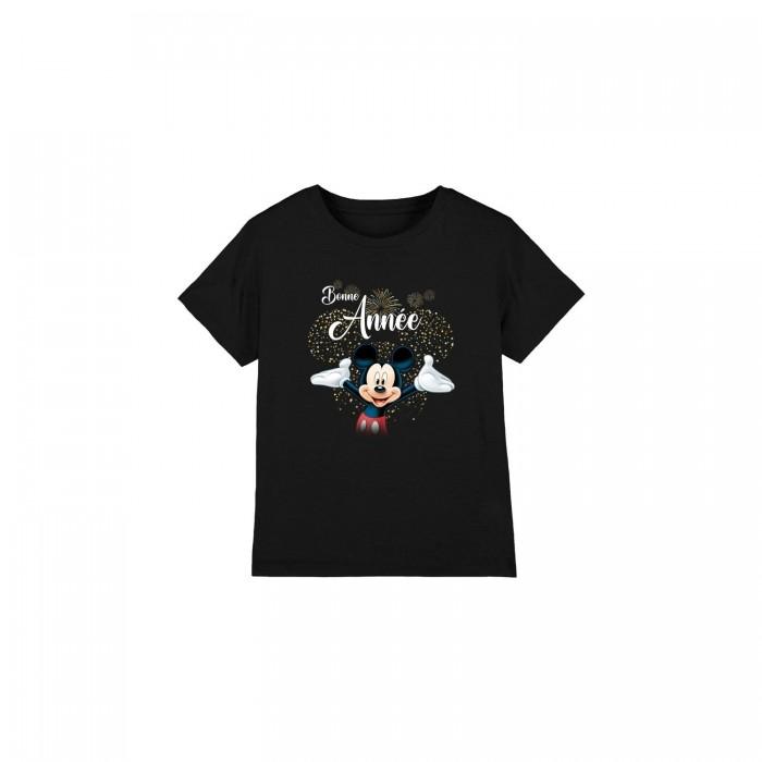 Disney Childrens/Kids French Mickey Mouse Fireworks New Year T-Shirt