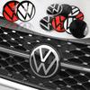1 set ABS Replacement Style Front Grill Badge & Rear Trunk lid Emblem For VW Golf MK7 2014-2017 Golf MK7.5 2018-2020 Without CC QV6