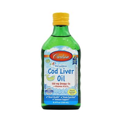 Dětský rybí tuk s citronovou příchutí, 8,4 fl oz