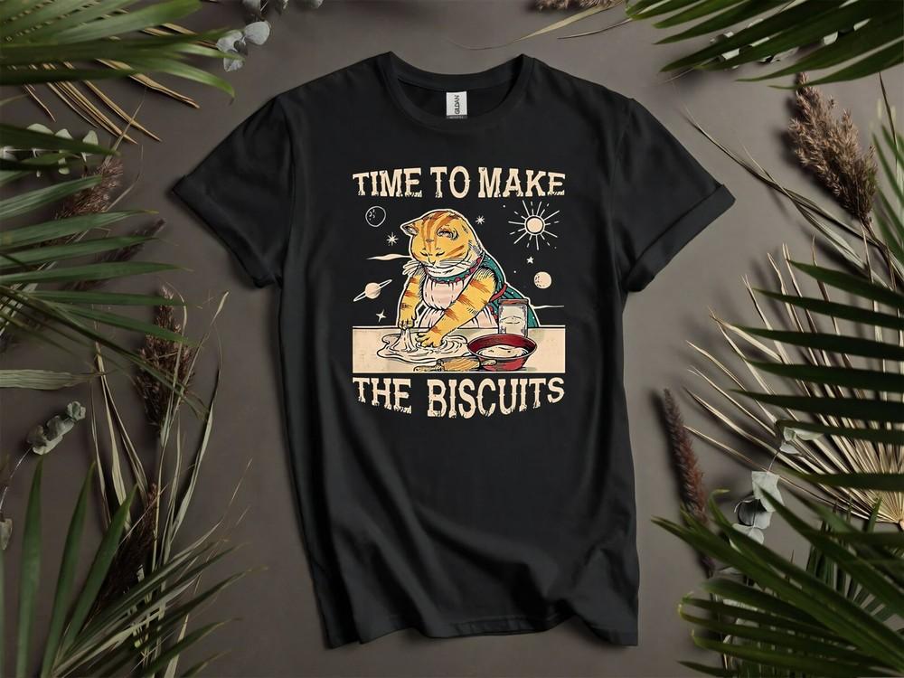 

Cat Making Biscuits T Vintage Gift For Men Hoodie Tshirt Men Women Unisex AD72 2XL
