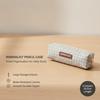 1Pcs Large Capacity Canvas Black Gray Checkered Dots School Stationery Boxes Pencil Case Student Zipper Pencil Bags