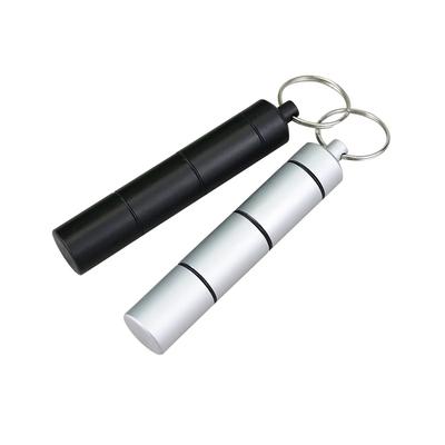 Mini Przenośny Aluminiowy Wodoodporny Pojemnik na Pigułki Muszelka Uszczelniony 3-godzinny Podział Organizer Jednodniowy Tablet Podróż Medyczny Witamina Olej Rybi.