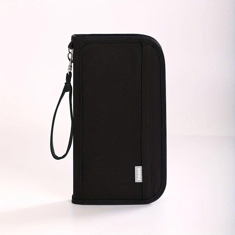 Large Capacity Portable Travel Boarding Passport Holder Wallet Multifunctional Document Organizer Credit Cards Case for Women Men