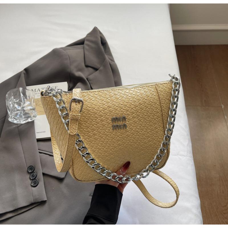 

Простая плетеная сумка-ведро женская новая модная летняя сумка-мессенджер высокого класса жёлтый