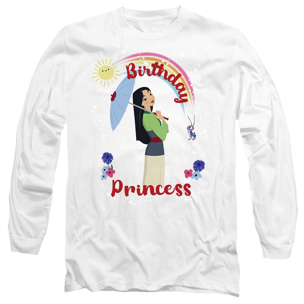 Mulan Unisex Adult Birthday Princess And Her Lucky Cricket T-Shirt