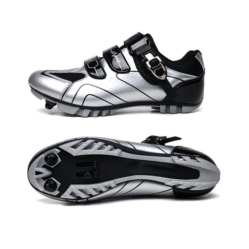 Unisex Reflective Cycling Lock Shoes for Road & Mountain Biking