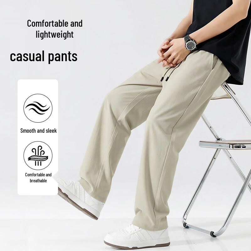 Warrior Men's Loose Straight-Leg Casual Sport Pants