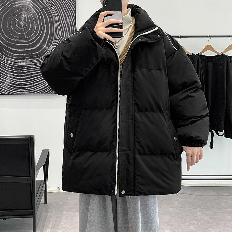 Middle-aged and Young Men's Large-size JacketsTops Cotton-padded Clothes Thickened and Warm Men and Women of The Same Style Couples