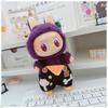10/15cm Cotton Doll Clothes Set Include Hairband Shirt Tie Overalls 17cm Labubu Clothes Dress Up Accessories DIY Toys