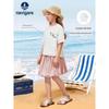 Navigare Italian Small Sailboat Girls' Short-Sleeved T-Shirt Women's 2026 Summer New Children's Thin Top