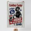 music B-Beyonce-E Throw Thick Comfort Flannel Quilt, Multi-scene Use Indoor Outdoor Daily Nap