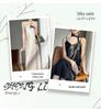 Elegant French V-Neck Spaghetti Strap Satin Dress with Slimming Design