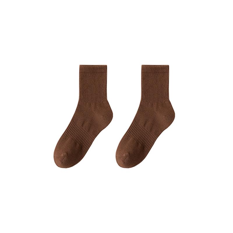 

Men s Solid Color Cotton Over-the-Knee Socks, Medium Thickness, Long and Versatile for Spring/Summer. One Size (38-44) верблюд