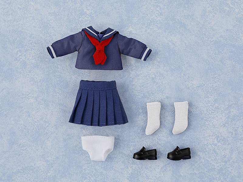 Ensemble de tenues pour poupée Nendoroid, uniforme de marin à manches longues [Marine]