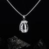 Personalized Men's Grenade Fashion Necklace Retro Punk Style Men's Pendant