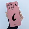For Realme 11 4G Case Cover Lucky Initial Letter Shockproof Silicone Soft Matte Phone Bumper for Oppo Realme11 4G RMX3636 Casing