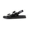 Barbara Women Leather Jewel Decoration Glitter Casual Sandals 2.5cm Bbj326