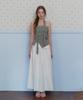 Teuwi Bemoon Wrap Layered Long Skirt