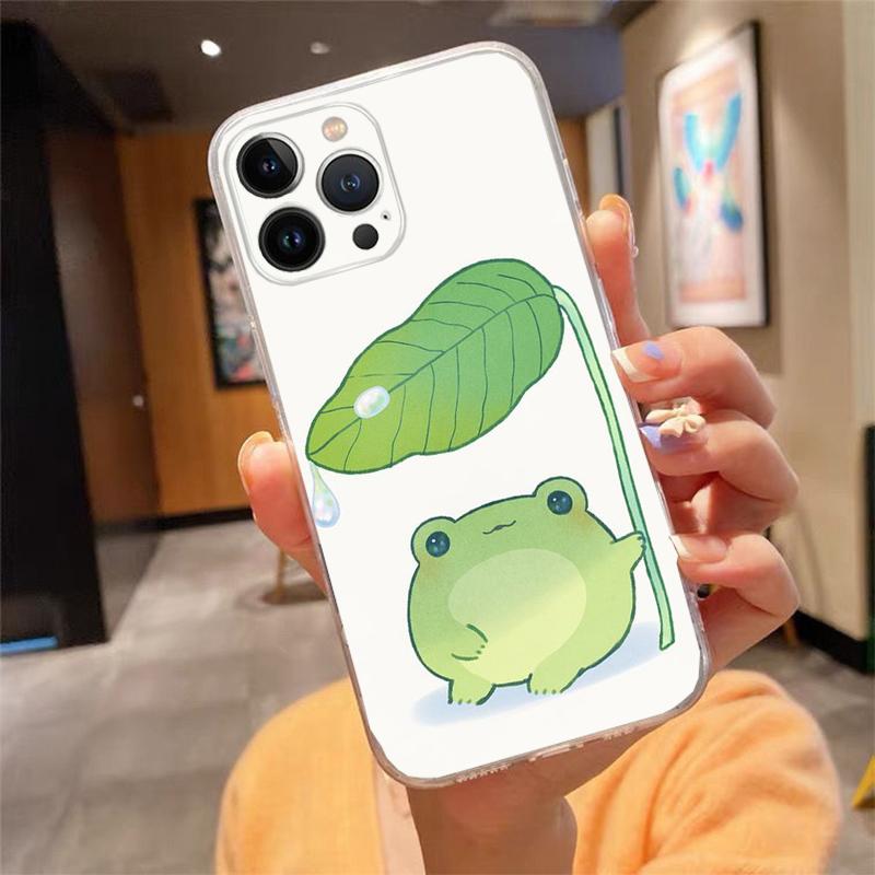 Phone Case For iphone 17 Air 17 Pro Max 16 15 14 13 Pro Max 15 16 Pro 15Plus Frog