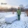 Heavy Duty Plant Frost Blanket Winter Protection Cover for Raised Garden Bed, with Aluminum Liner, Drawstring Closure, Reusable Freeze Insulation 4 x