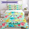 Little Pony (13) Customize Your Name Bedding Set Breathable Duvet Cover with Pillowcases Home Decoration Birthday Gift