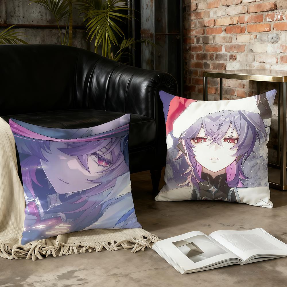 Genshin Impact Durin cushion cover Home Office Convenient Nordic Simplicity Hit With Zipper Cushion Cover
