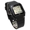 Casio World Time Digital Unisex Watch with Biomass Plastic Overseas Model LF-30W-1A Band, Black, [Used]