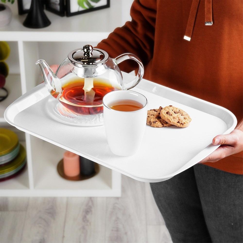 Taca Kuchenna do Serwowania Podawania Przenoszenia Śniadaniowa 43,5x31,5cm