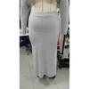 Fashion High Waist Side Slit Slim Knit Midi Skirt For Women