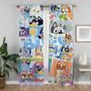 Blueys Curtains Child Room Bedroom Blinds Window Curtain Partition Shades Halloween Decoration Living Kitchen Made Of Polyester Decor