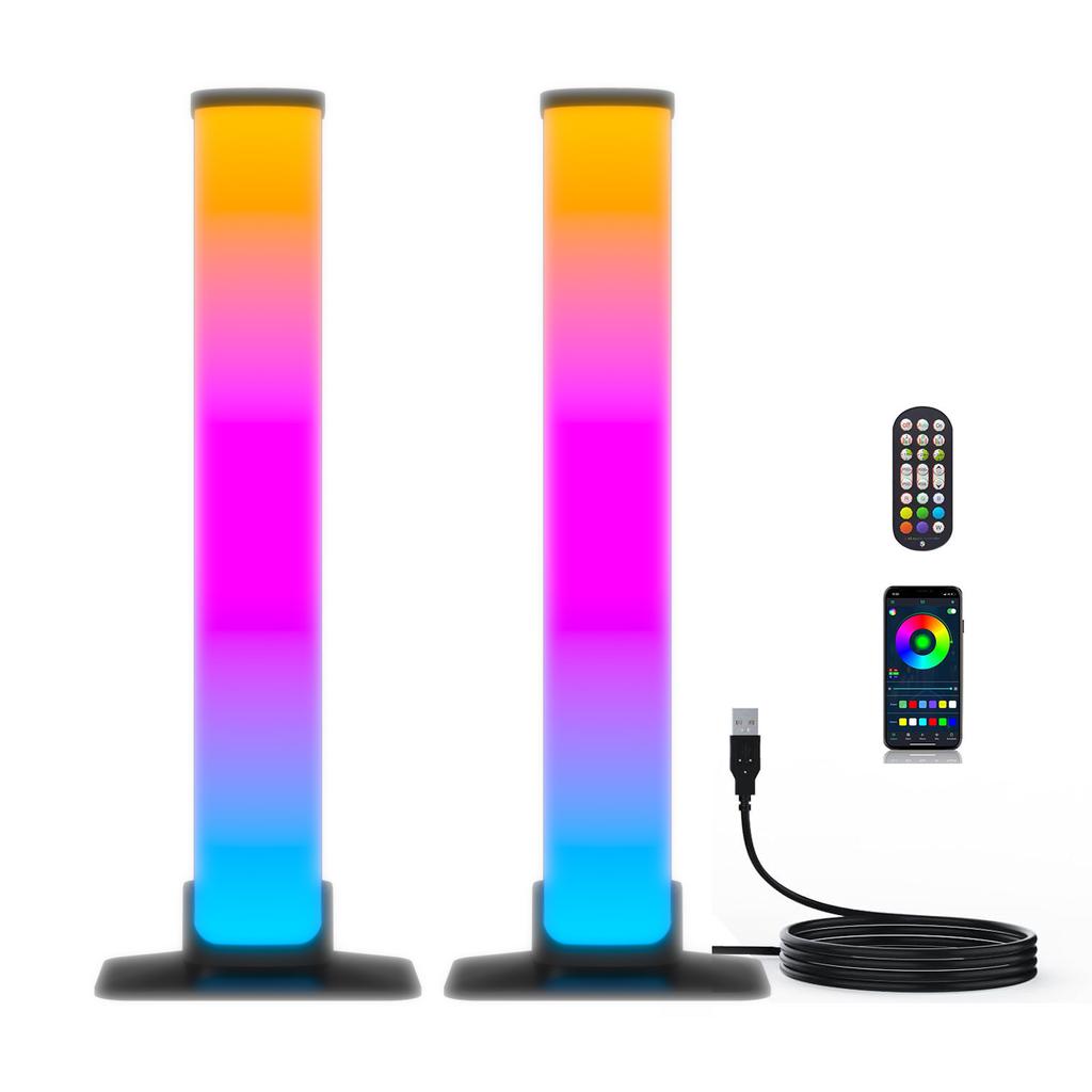 RGB LED Table Lamp Music Smart Bluetooth Contro Desktop Lighting for TV Backlight Desktop Lamp Gaming Ambient Light Decor