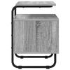 Nightstand 2 Pcs. Grey Sonoma Engineered Wood