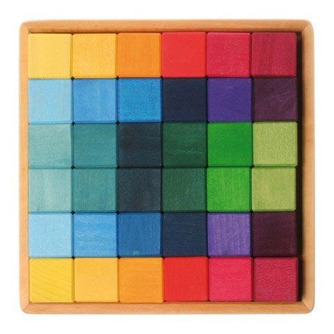 Grimm's Spiel & Holz Design Color Cube, 36 pages [GRI-43110]