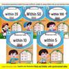 Comprehensive Addition & Subtraction Workbook: Numbers Up to 5/10/20/50/100 for Preschool to Primary Transition