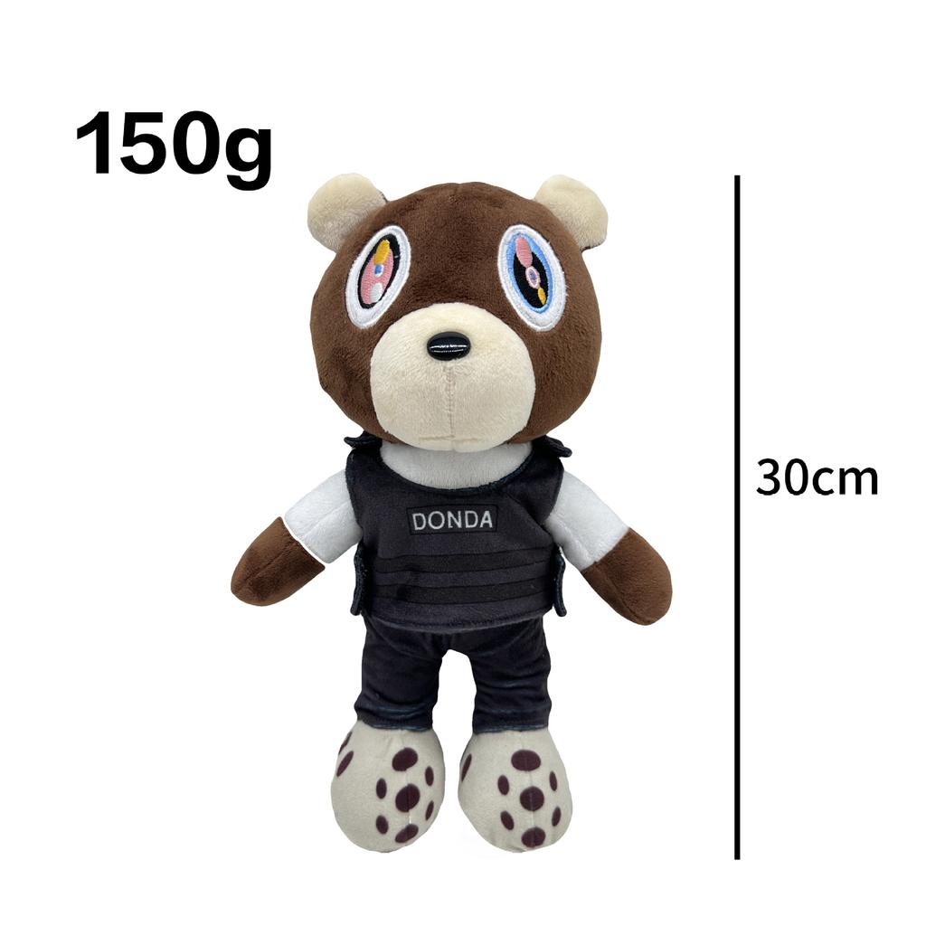 Cute Bear Plush Toy Cartoon Bear Soft Plush Pillow Doll Christmas Birthday Gift for Kids and Adults
