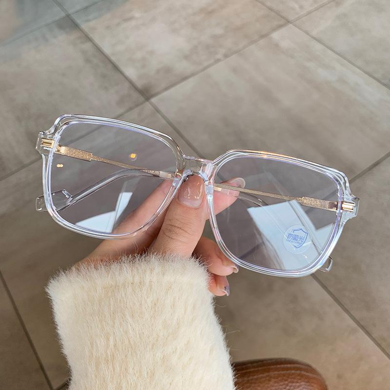 New Style Men'S Glasses Frames Square Shape Blue Light Blocking Eyeglass Frames For Women High Quality Decorative Glass