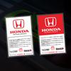 JDM Honda car sticker Odyssey Fit Civic Fit Jazz  Accord Binzhi CRV front windshield decorative sticker electrostatic sticker RH6