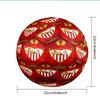 Sevilla Fc Europa League Soccer Ball Size 5 Soccer Ball, Machine-stitched, Soft and Comfortable, Suitable for Training and Matches Fan Gift