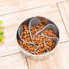 Slow Feeder Bowl Insert  Slow Eating Puzzle for Cat Dog Food Water Bowl Insert