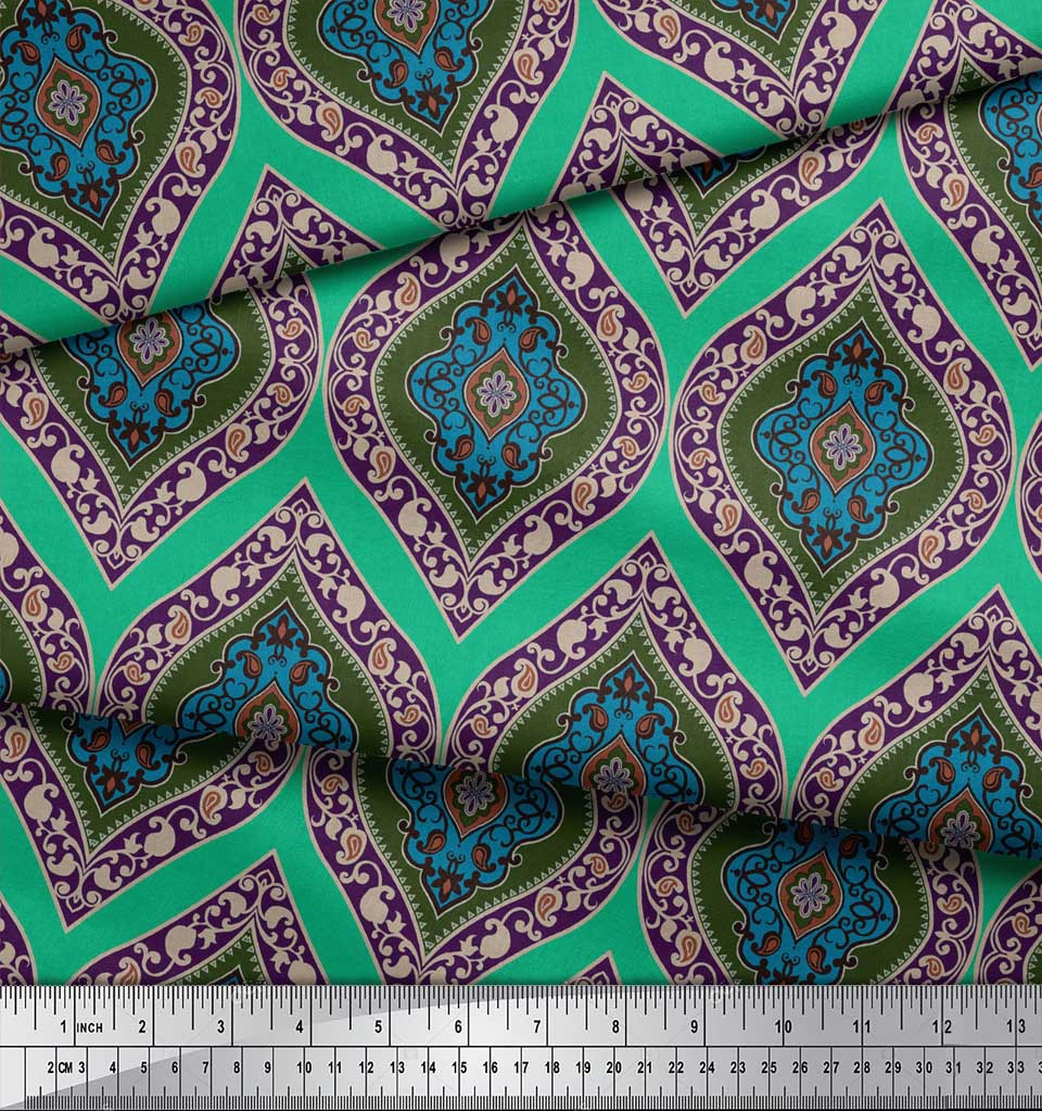 Soimoi Tkanina z czarnej krepy polietylenowej Bezszwowa tkanina z nadrukiem adamaszkowym na metry 42 cale