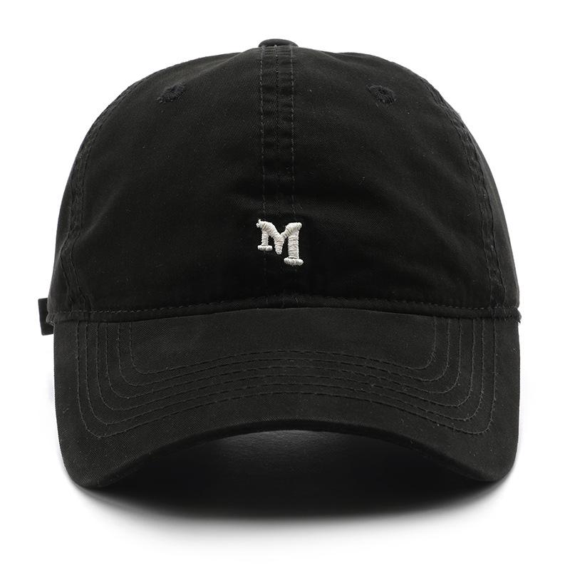 

Letter embroidery washed cap outdoor sports travel sun hat baseball cap фіолетовий