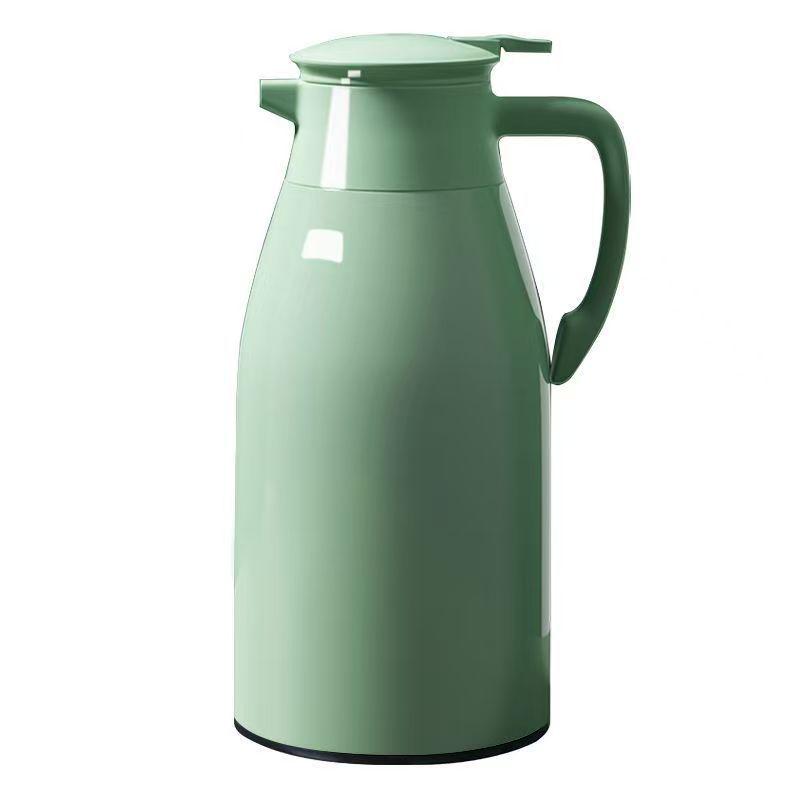 Thermos 2025 Large Capacity Insulated Hot Water Kettle for Home and Dorm Use Morandi Green 1.8L Thickened Liner 3mm