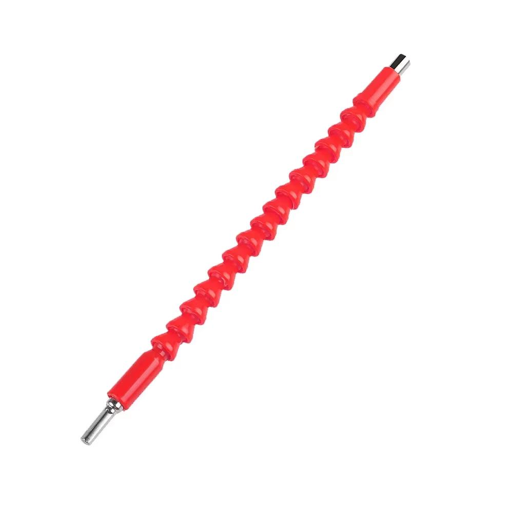 

Universal Drill Soft Linked Axis Extension Rod Flexible Bendable Strong Drill Accessory for Enhanced Reach And Control червоний